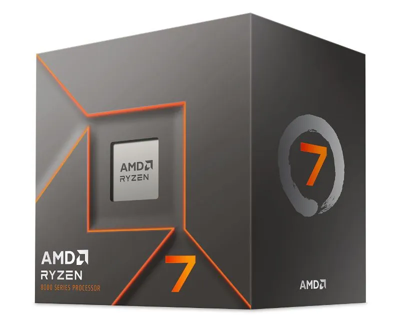 AMD Procesor Ryzen 7 8700F AI do 5GHz Box