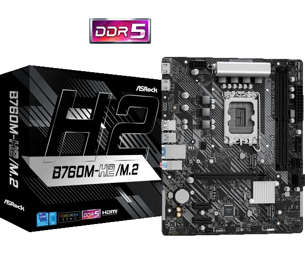 AS ROCK MB s1700 ASRock B760M-H2/M.2 DDR5