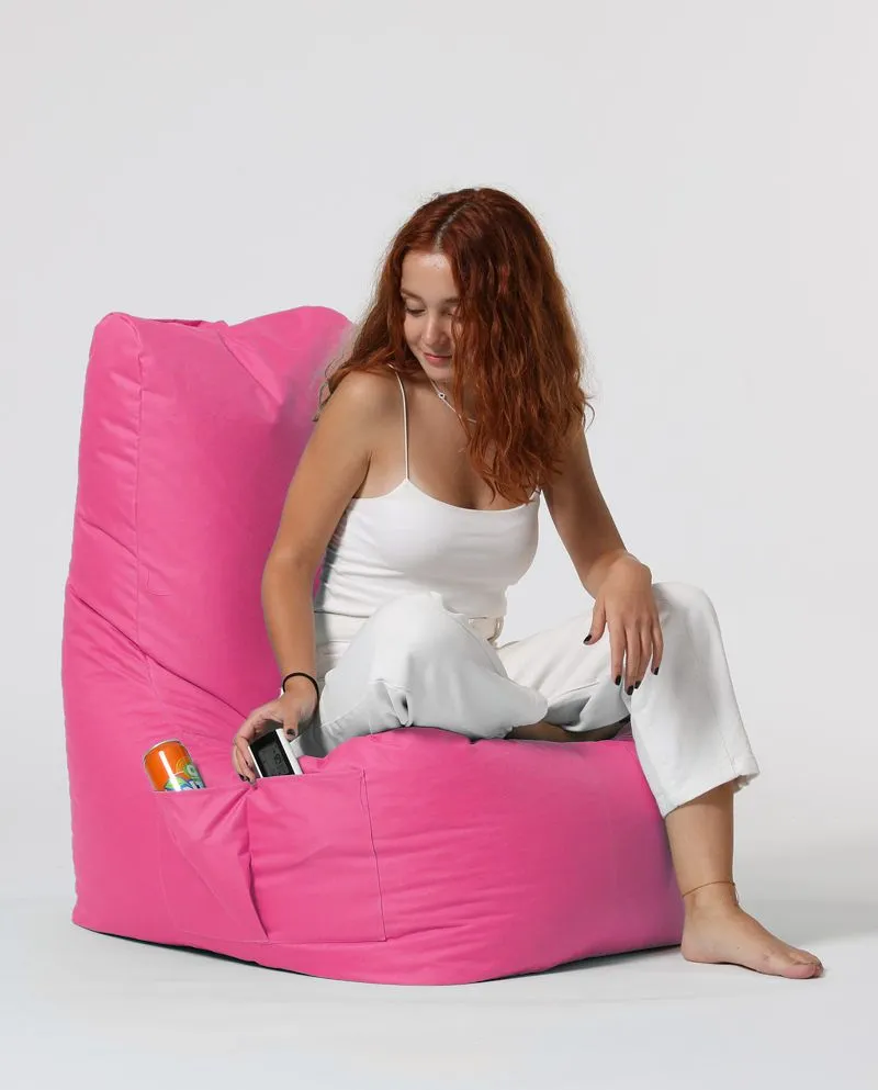 ATELIER DEL SOFA Baštenski lazy bag Diamond/ pink