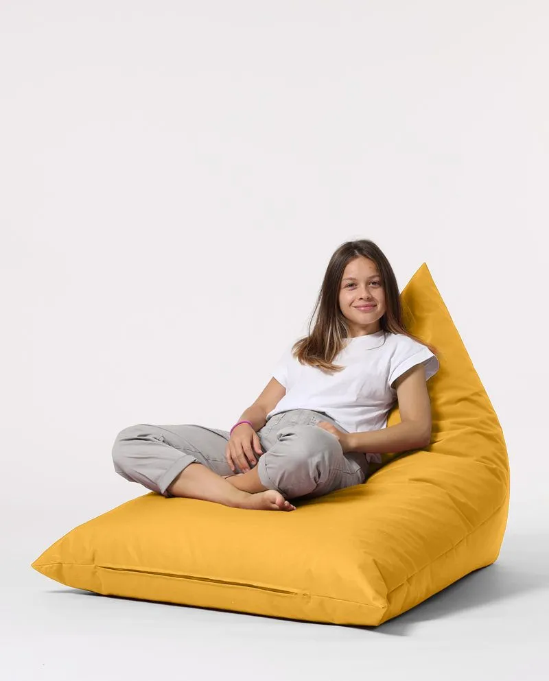 ATELIER DEL SOFA Baštenski lazy bag Pyramid big bed/ žuta