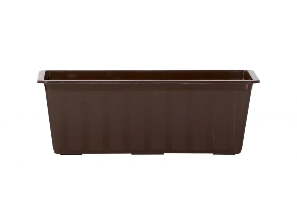 Balkonska Saksija Agro 40X18X14Cm Braon