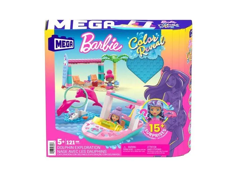 BARBIE Set mega color reveal Dolphin adventure HHW83