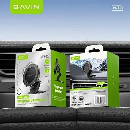 BAVIN Auto držač Magnetic PS-81/ crna