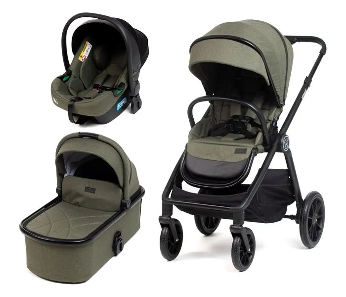 BBO KOLICA ZA BEBE 3u1 (D1) VOYAGE - MOSS GREEN