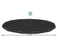 BESTWAY Prekrivač za bazen 396cm 58292