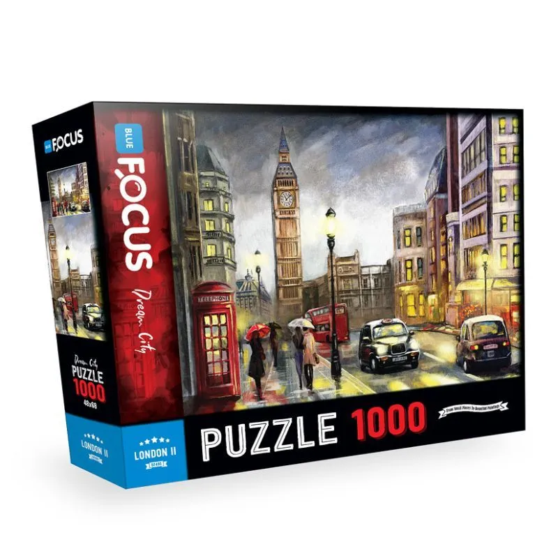 BLUE FOCUS Puzzle London – 1.000 delova
