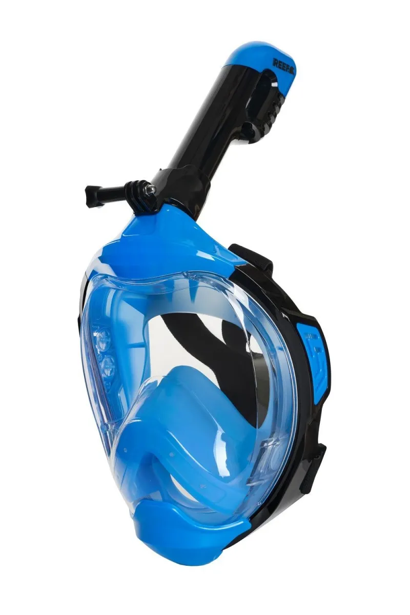 BLUE REEF Maska full face black blue U