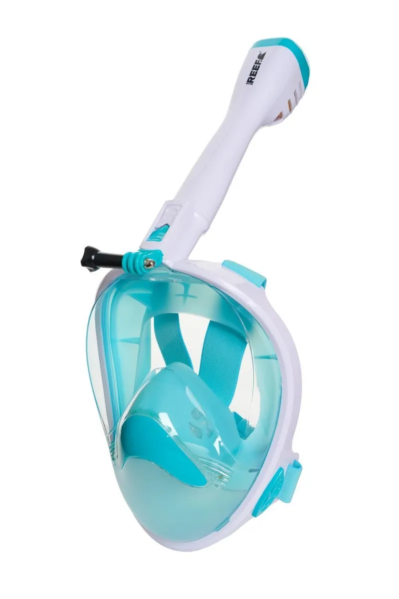 BLUE REEF Maska full face white aqua U
