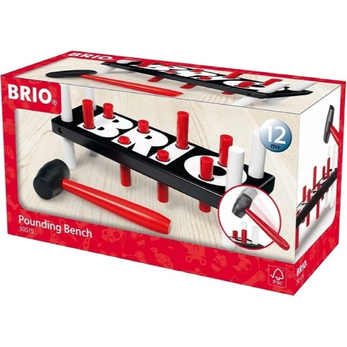 BRIO Klupa za udaranje
