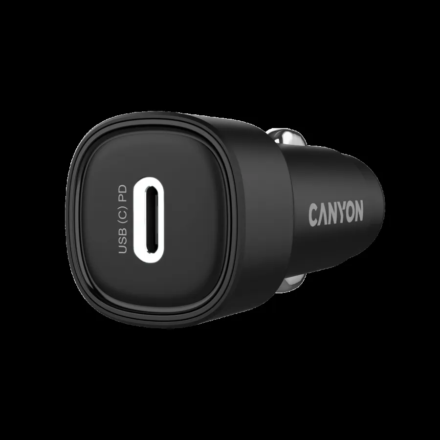 CANYON car charger OnDrive 30 PD 30W USB-C Black