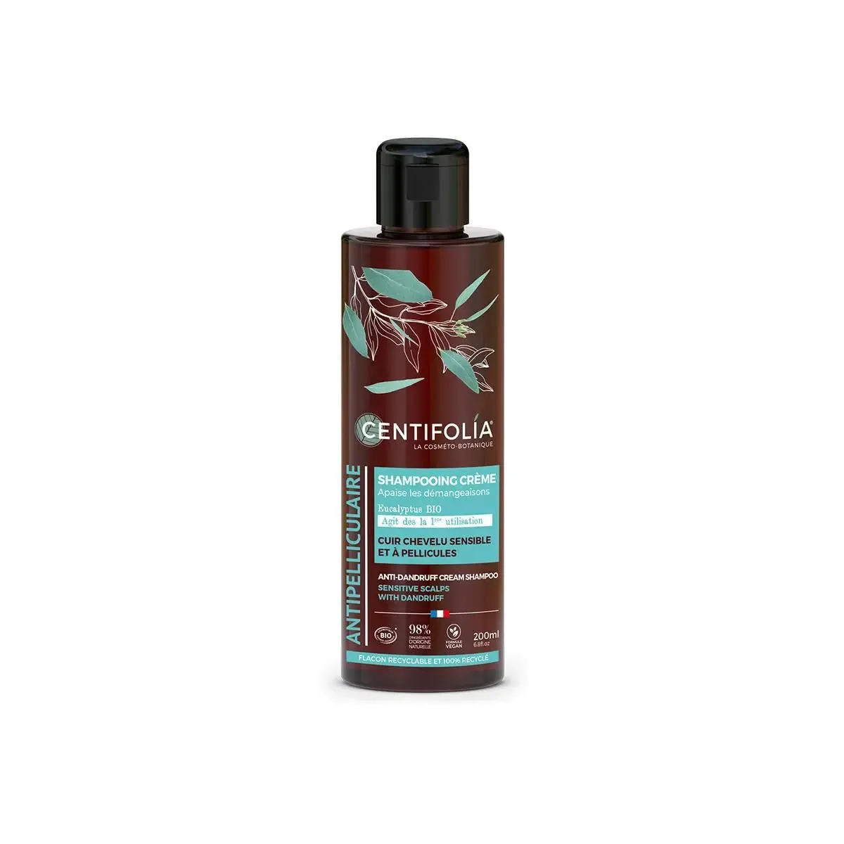CENTIFOLIA Prirodni šampon protiv peruti sa eukaliptusom - 200ml