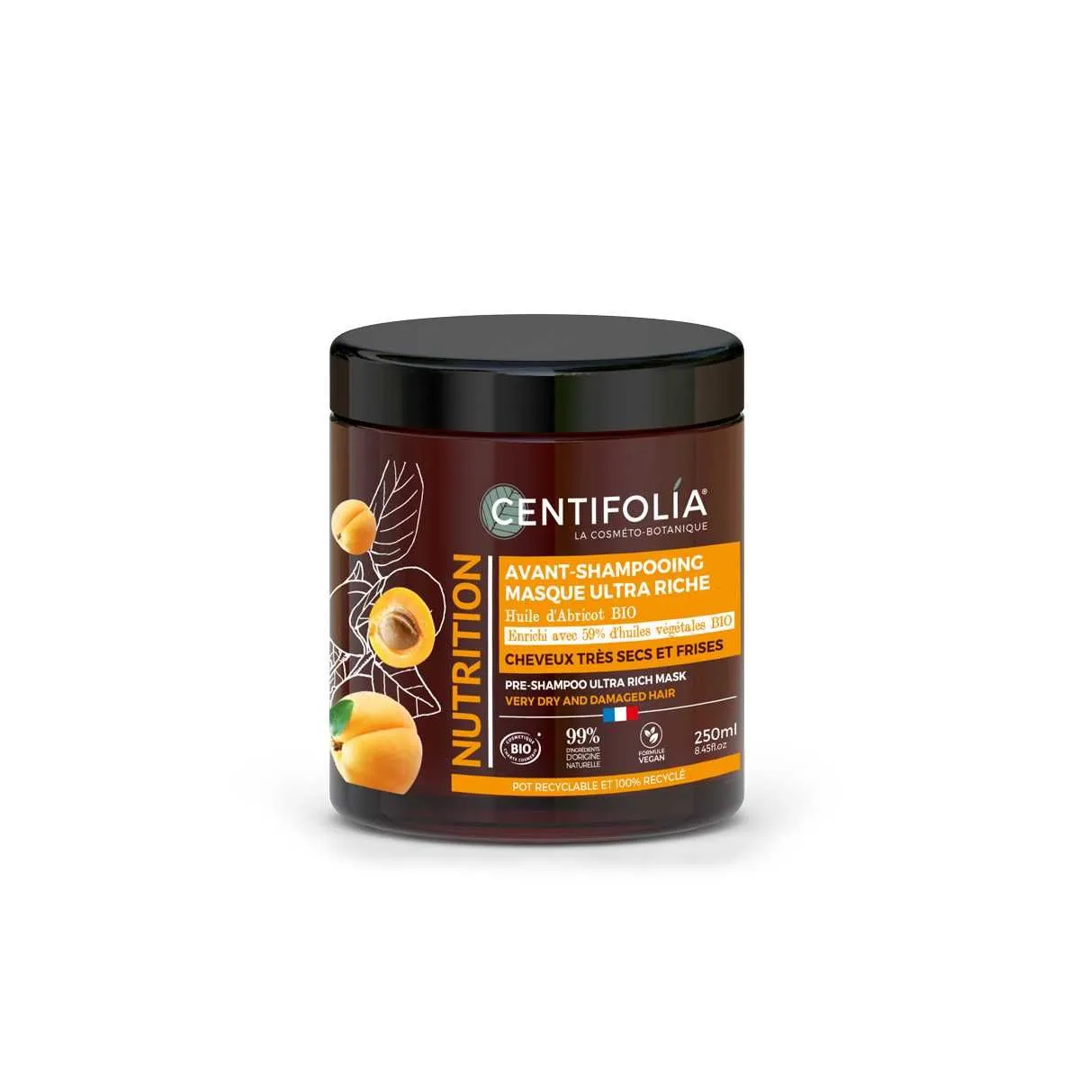 CENTIFOLIA Višenamenska ultra-hranljiva maska za kosu - 250ml