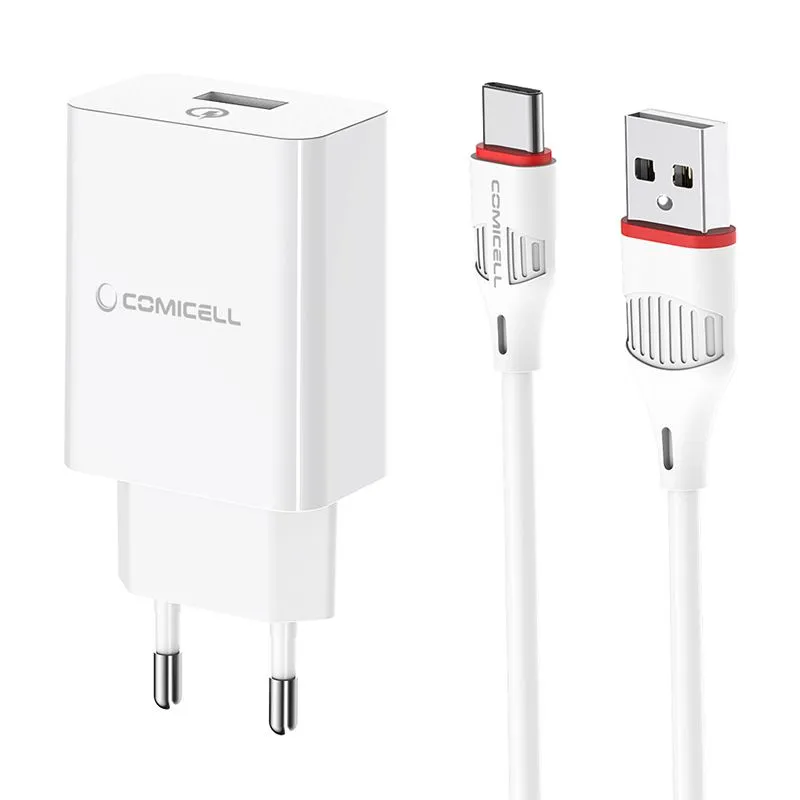 COMICELL Punjač Superior CO-BA21A Fast QC3.0 18W 3A Type C/ bela
