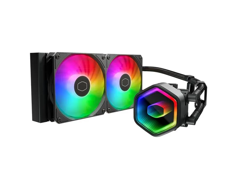 COOLER MASTER Vodeno hlađenje MasterLiquid 240 Core II ARGB MLW-D24M-A18PA-R1/ crna