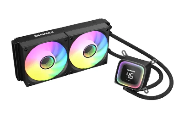 RAIDMAX CPU hladnjak LD240 ARGB Digital - BLACK