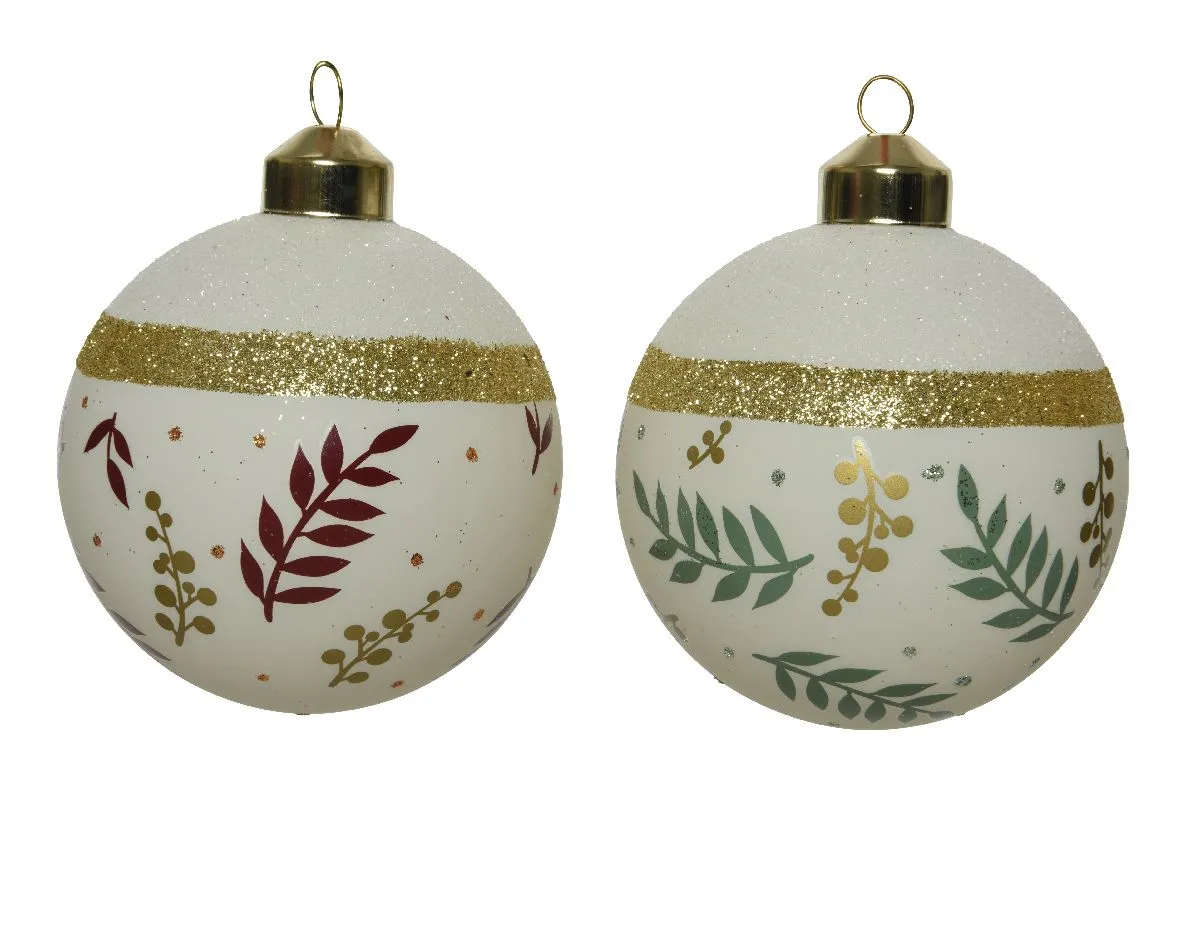 DECORIS Novogodišnje kugle 1/2 06101001