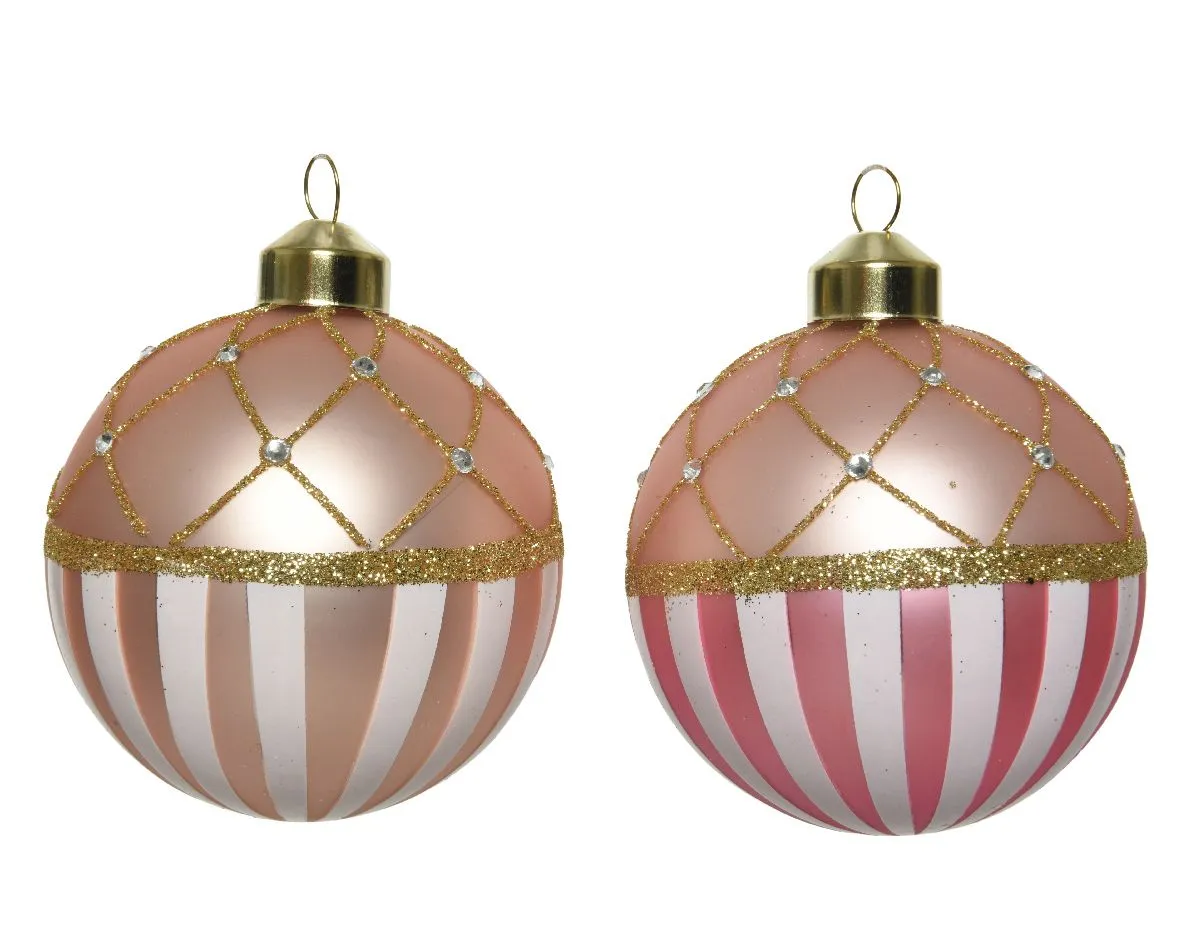 DECORIS Novogodišnje kugle 1/2 06195401