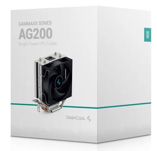 DEEPCOOL CPU Hladnjak AG200 2 HeatPipe/ R-AG200-BKNNMN-G