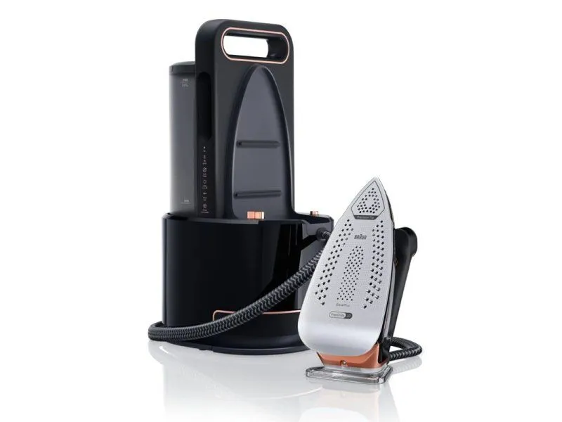 DELONGHI Parna stanica Braun IS9090BKSS