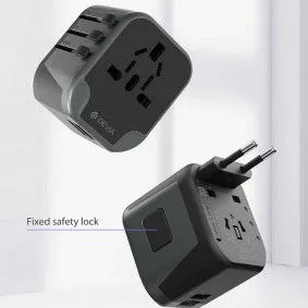 DEVIA Adapter Global (Eu Uk Us Au)/ crna