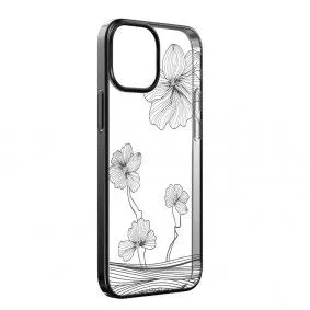 DEVIA Futrola Hard Case Crystal Flora za Iphone 13 pro/ crna
