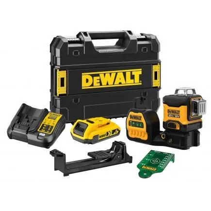 DeWALT Laser linijski 3 x 360 12V/18V DCE089D1G18