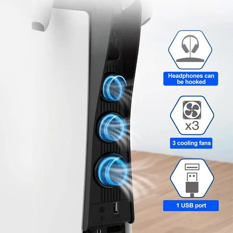 Docking station I ventilator iPega P5015 za PS5