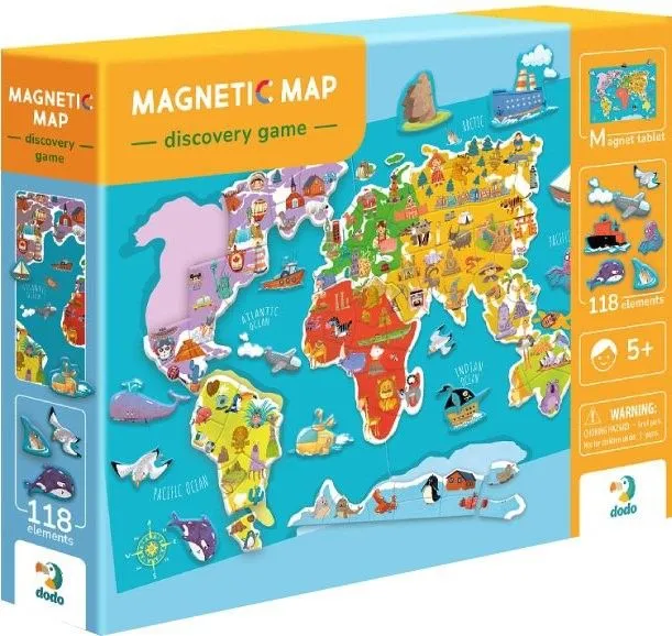 DODO Magnetna mapa 120 delova