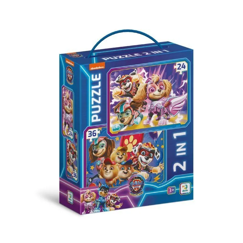 DODO Puzzle Patrolne šape 2u1 - 24/36 delova