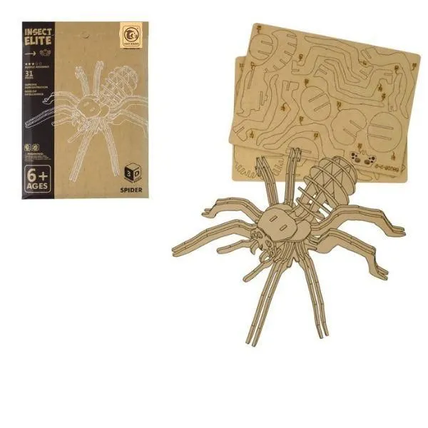 Drvene 3D puzzle Pauk - 31 deo 68016