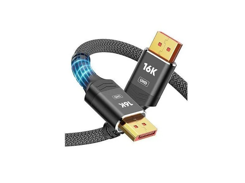 E-GREEN Kabl DisplayPort 2.1 M/M 16K/80Hz 2m