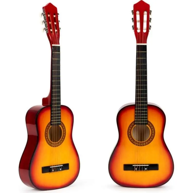 ECO TOYS Drvena gitara za decu/ natural