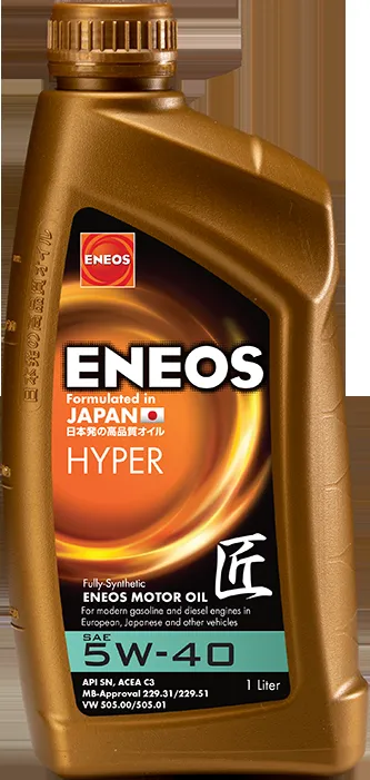 ENEOS HYPER 5W40  motorno ulje 1L