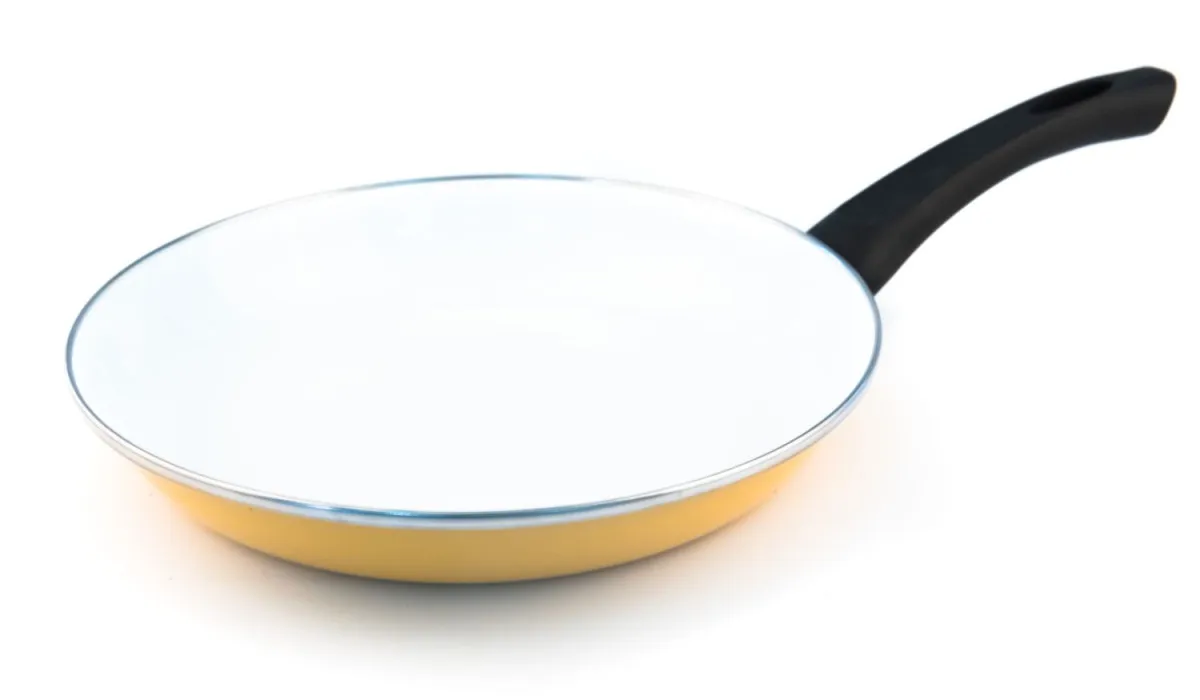 FACKELMANN Tiganj 28cm emajliran/ žuta