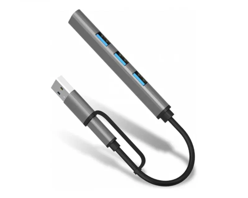 FAST ASIA USB Hub 3.1 TIP C/ USB na 4xUSB
