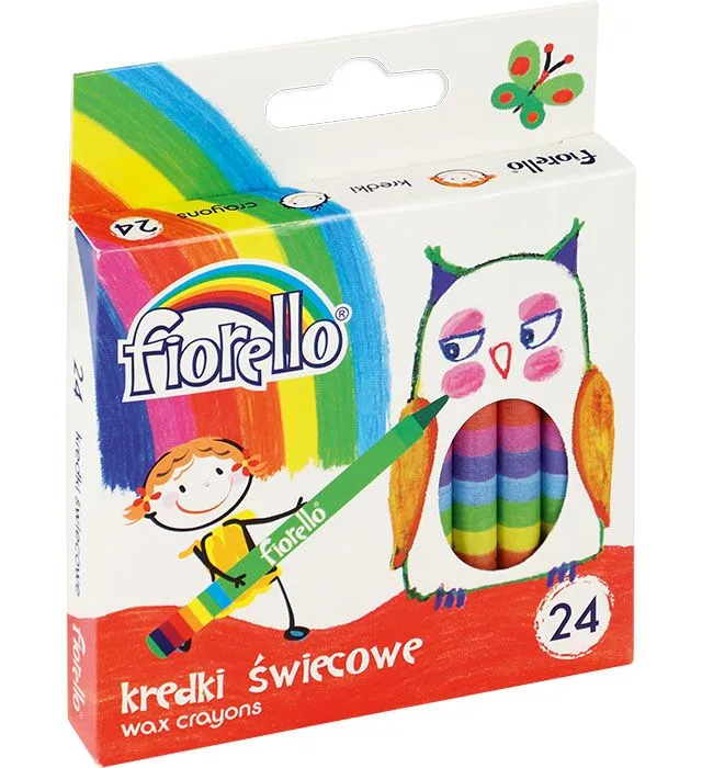 FIORELLO Voštane boje 24 komada