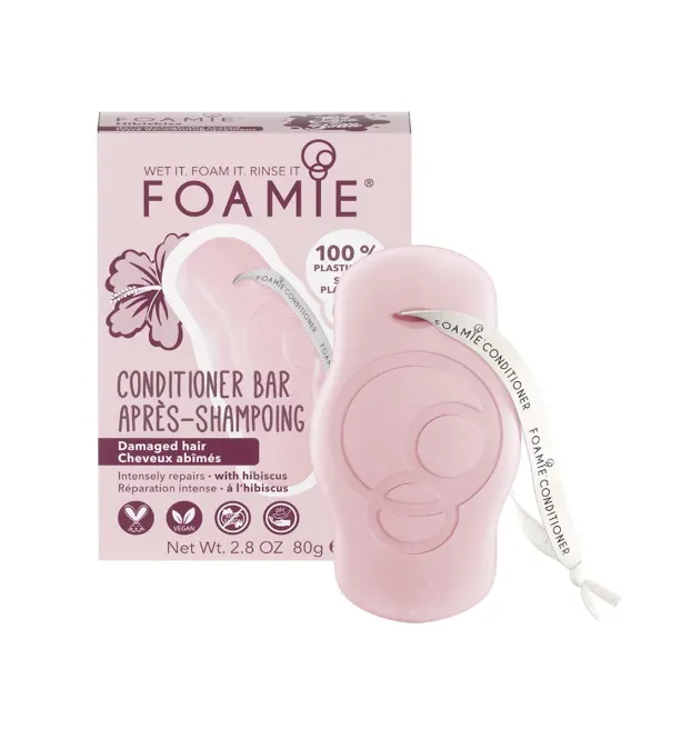Foamie čvrsti regenerator za oštećenu kosu - hibiskus