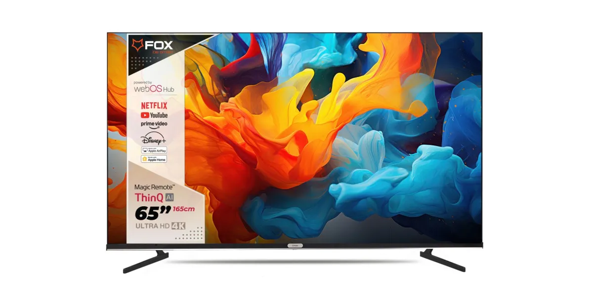FOX Televizor 65WOS626D/ Ultra HD/ WebOS Smart
