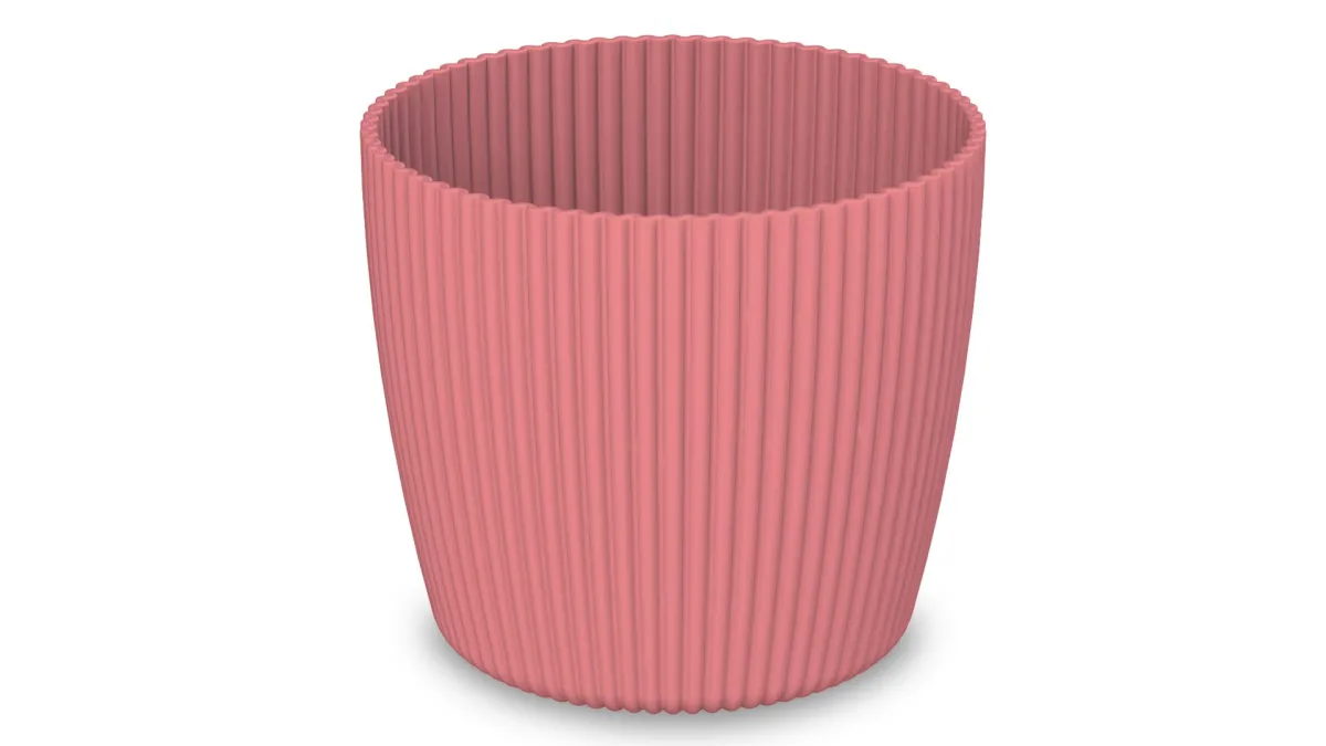 GARDINO Saksija 18cm Wave/ roze