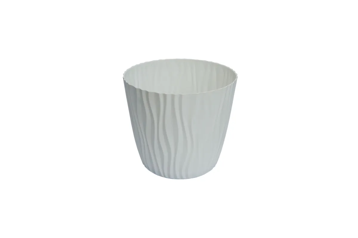 GARDINO Saksija 24cm Sahara/ bela