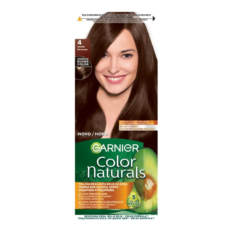 Garnier Color Naturals Boja za kosu 4/ smeđa