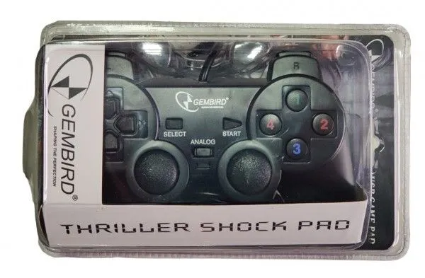 GEMBIRD JPD-THRILLERSHOCK-BOX USB 2.0 analog vibration gamepad
