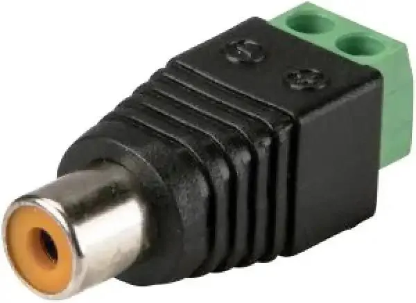 GEMBIRD Konektor za video nadzor CON-RCA01F RCA konektor (cinc) 10/1 (cena po komadu)