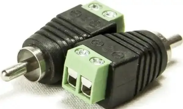 GEMBIRD Konektor za video nadzor CON-RCA01M RCA konektor (cinc) muški 10/1 (cena po komadu)