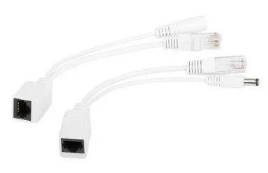GEMBIRD PP12-POE-0.15M-W UTP passive PoE adapter kit/ 0.15 m (POE-INJ-SPLIT)