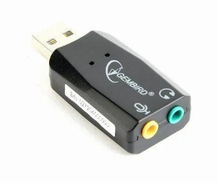 GEMBIRD Zvučna kartica SC-USB2.0-01/ crna
