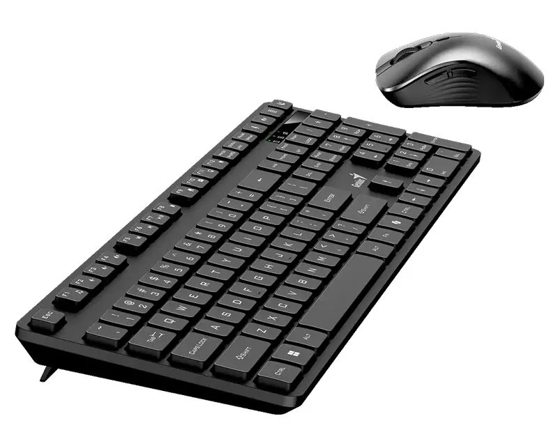 GENIUS Bežična tastatura US KM-8216S/ crna