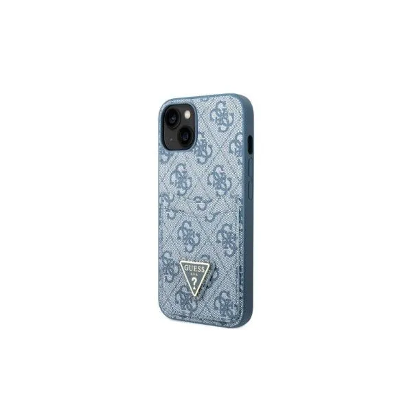 GUESS Futrola za iPhone 13 Pro/ plava Triangle Logo Cardslot