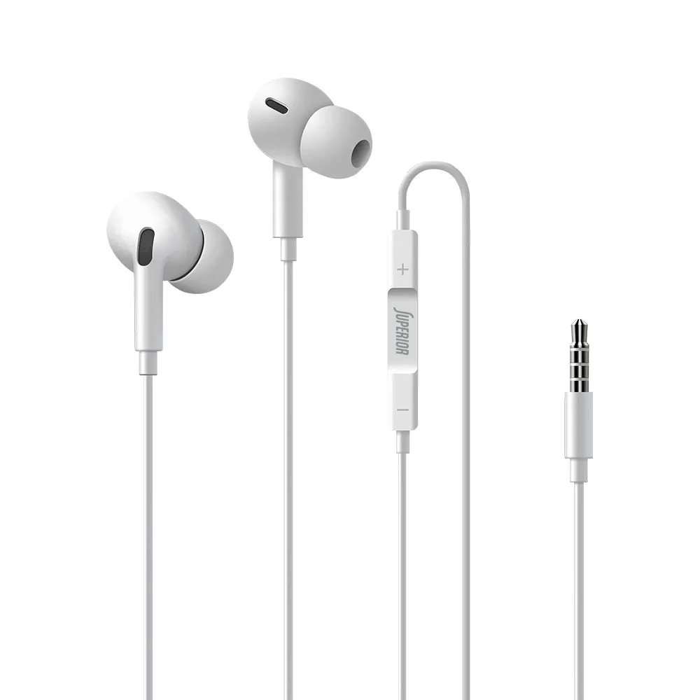 SUPERIOR handsfree slušalice Pods CO-PRO3 3.5 mm/ bele
