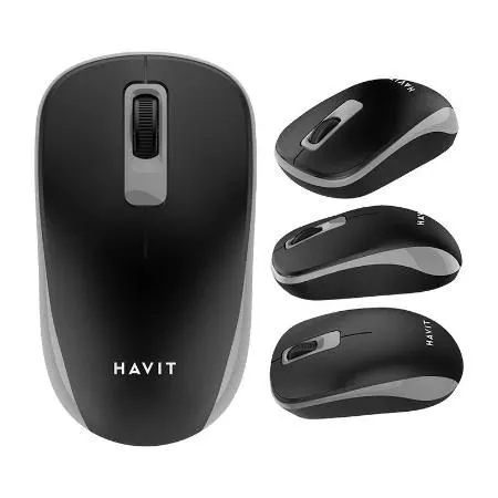 HAVIT bežični miš MS626GT sivo-crna